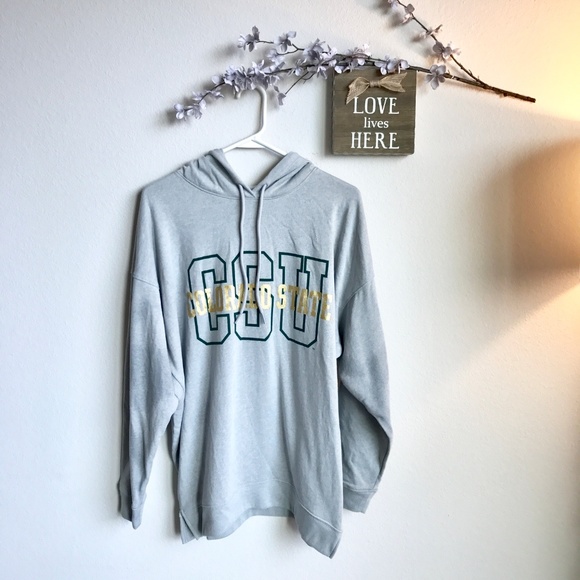 PINK Victoria's Secret Tops - NWT PINK Victoria's Secret CSU Oversized Hoodie